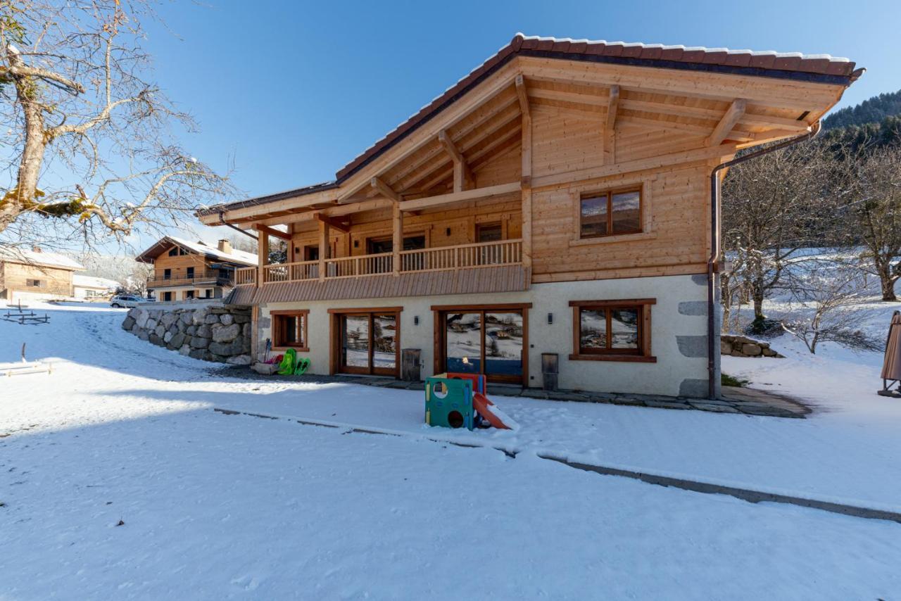 Les Picaillons - Le Chalet Les Villards-sur-Thônes エクステリア 写真